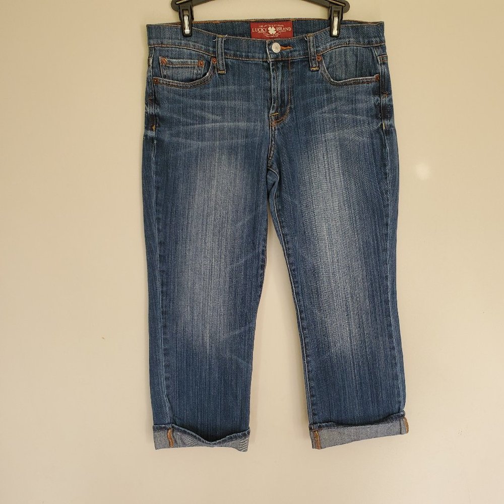 Lucky Brand Sweet'n Crop medium wash jeans 8/ 29